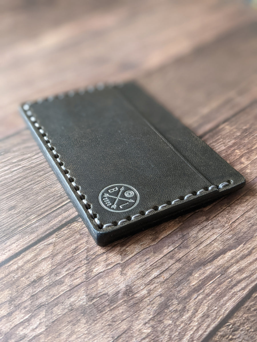 Altham Handmade Leather Minimalist Wallet/Cardholder Red