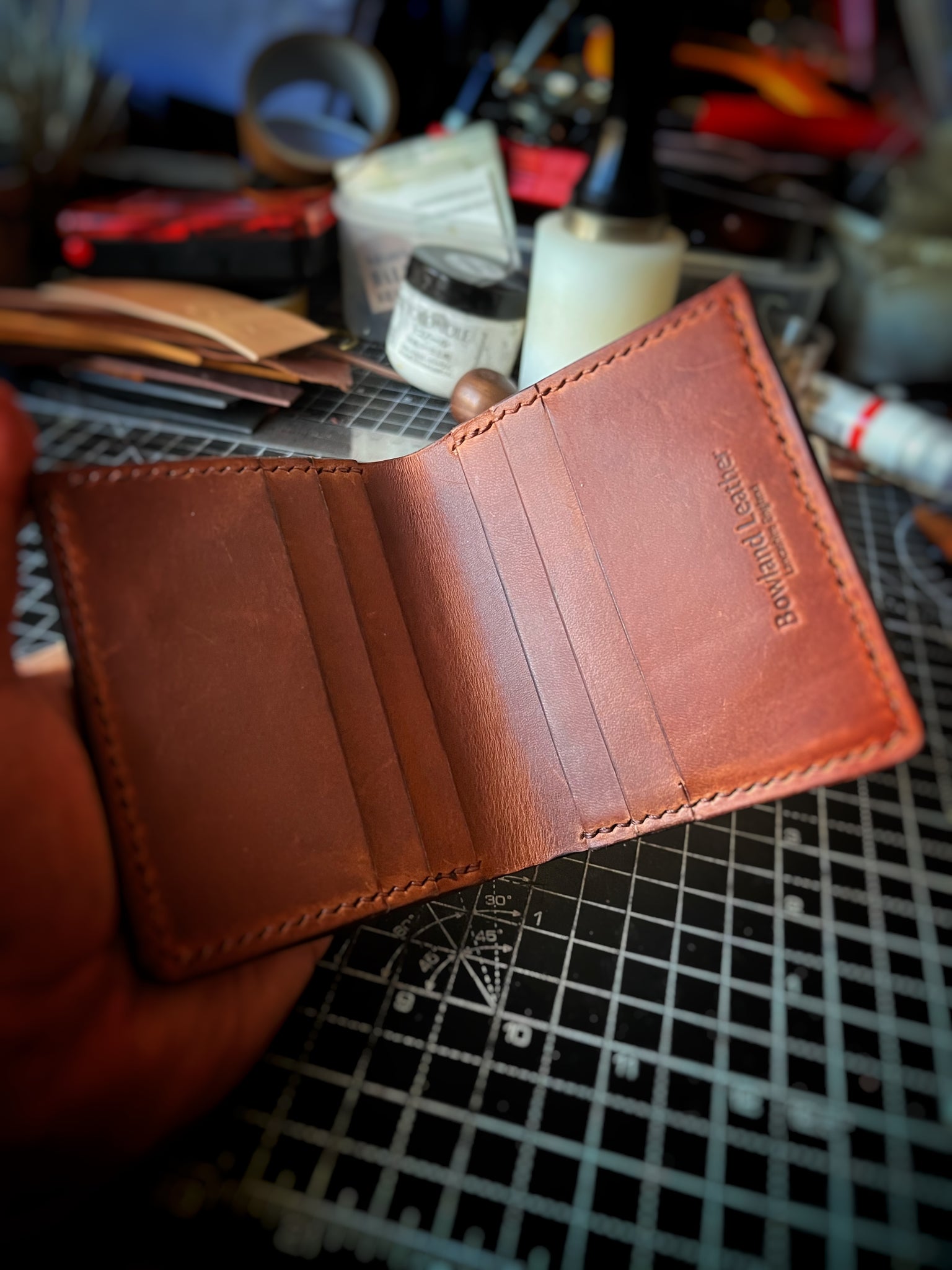 The Pocketer' Dollaro Leather Card Holder